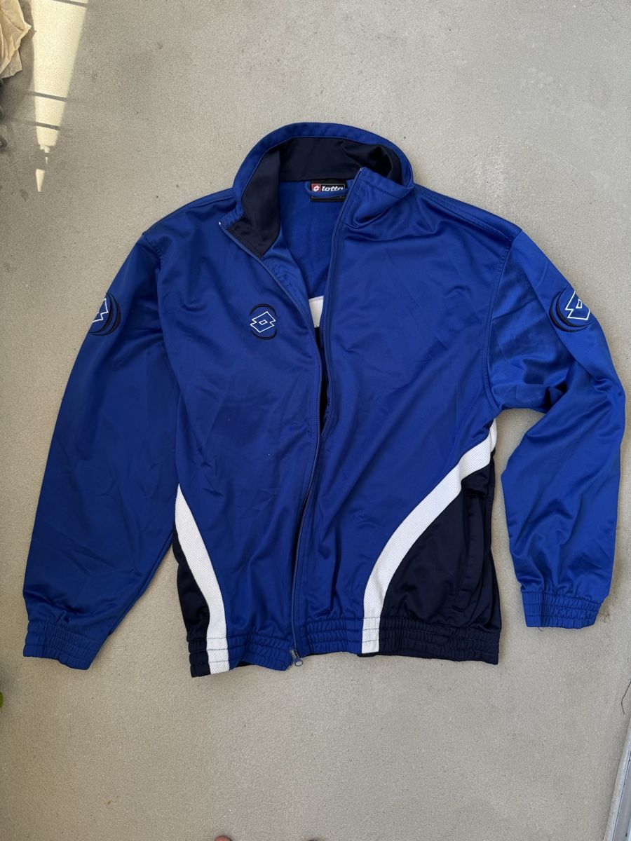 Giacche: Lotto Trainingsjacke blau Grösse S – Usato da Basel venduto da Moehrli01