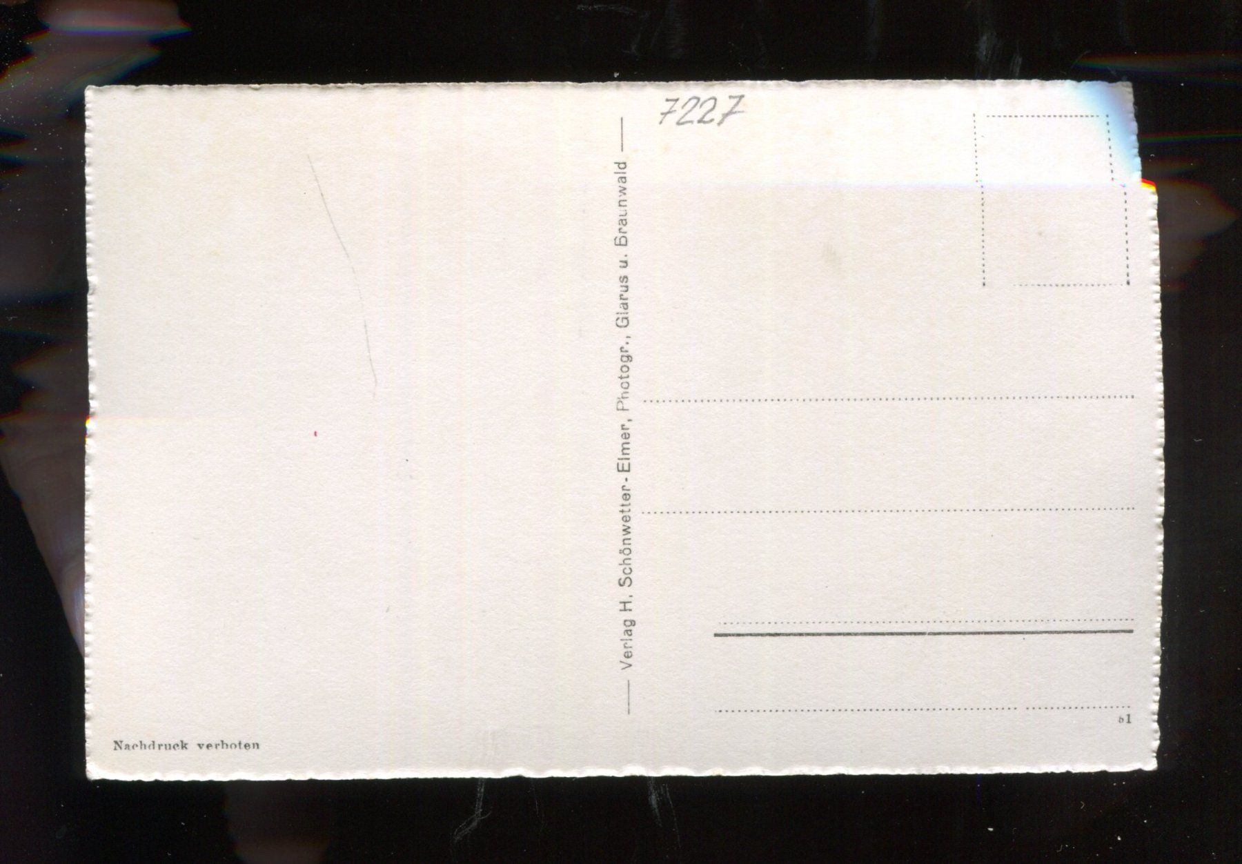 Cartes postales: Braunwald, Sesselbahn – D'occasion à Aarau par Elmaar41 1