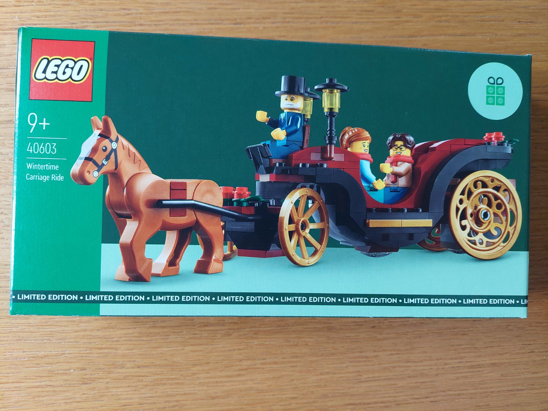 Lego Giocattoli: Lego Kutsche Pferde Limited Edition 40603 – Nuovo e nell'imballaggio originale da Abtwil AG venduto da kidimagic1