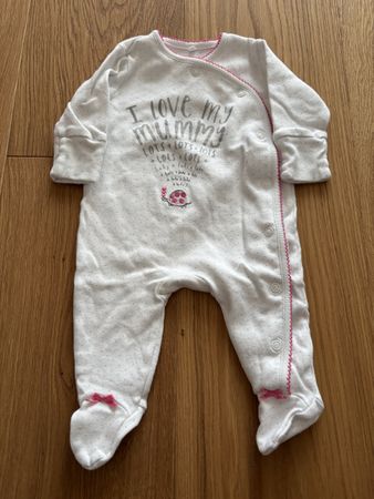 Baby Schlafanzug "I love my mummy"