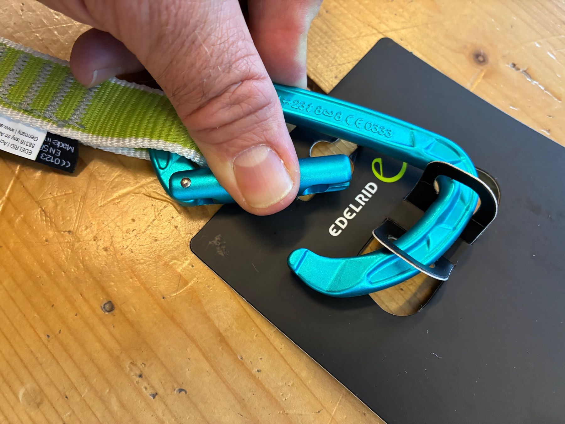 Kletterausrüstungen: Edelrid Express Pure Slim Set 10cm – Neu (gemäss Beschreibung) aus Küttigen von thoren77 5