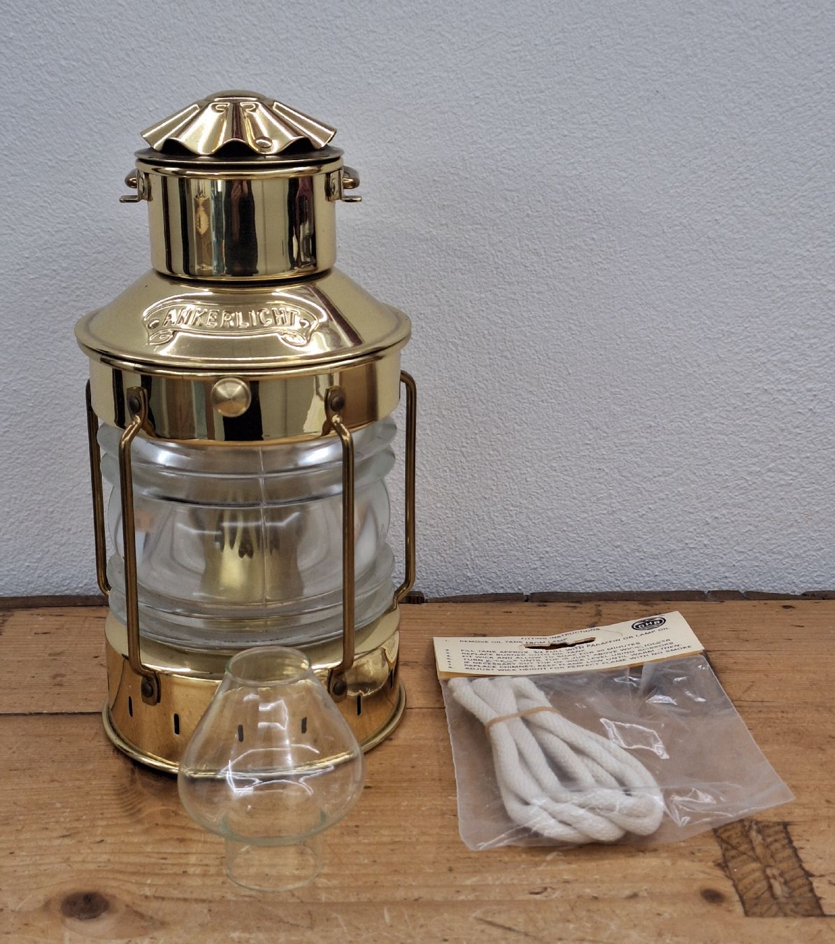 Lampen: DHR Ankerlicht Messing Lampe Petroleum Schiffslampe TOP! – Gebraucht aus Aarberg von Lemaxslahs 1