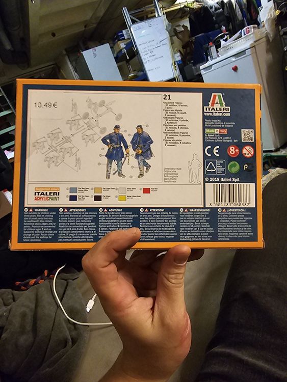 Italeri Union Artillerie - Amerikanischer Bürgerkrieg - 1:72 (IT6038