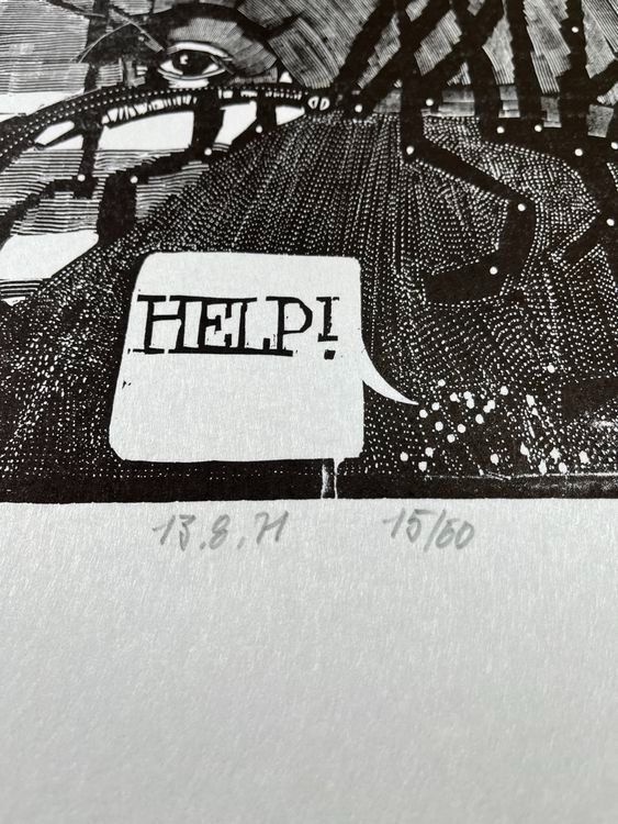 Xilografie: WERNER HOFMANN HOLZSCHNITT SIGNIERT NUMMERIERT – Usato da Gersau venduto da grafik-kunst 4
