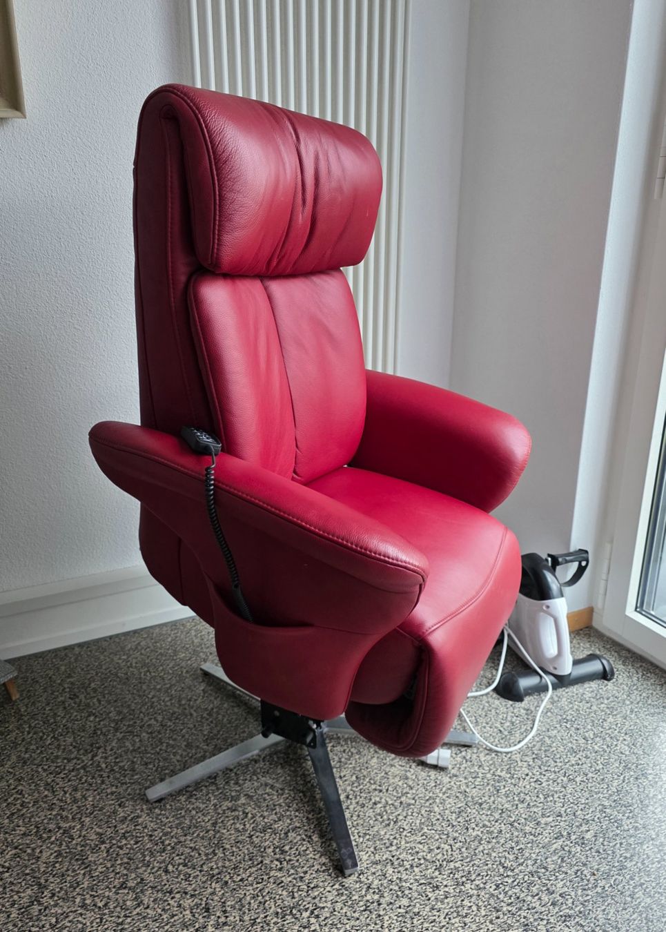 Himolla Sessel: Elektrischer Leder-Sessel mit Motor & Aufstehhilfe – Gebraucht aus rothrist von Hr2 2