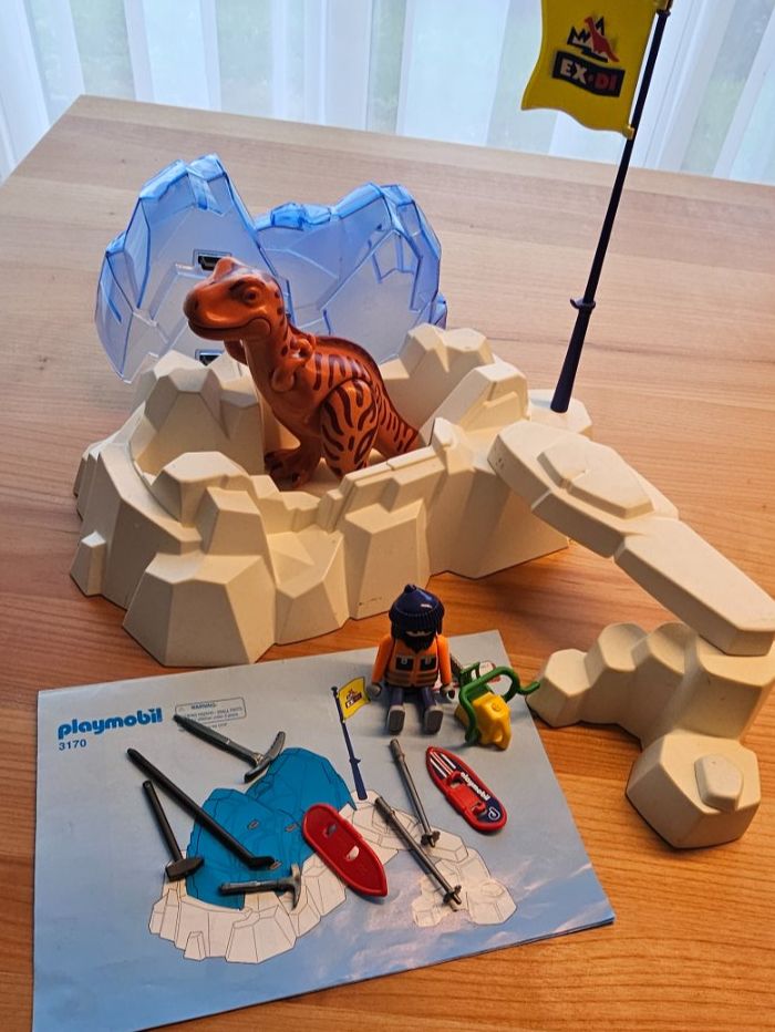 Playmobil Giocattoli: Playmobil 3170 Großer Dinosaurierfund – Usato da Sempach venduto da Bdana 1