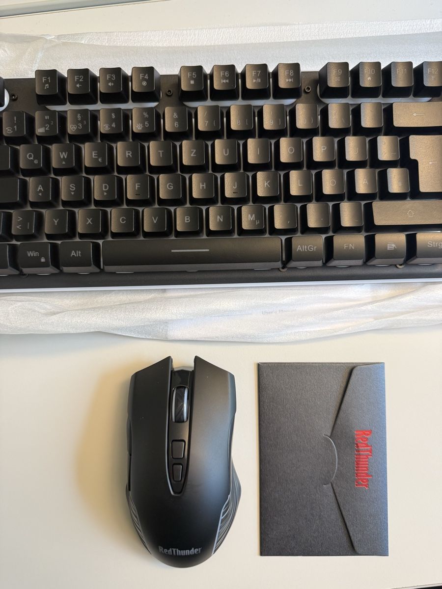 Tastiere: Tastiera e mouse RedThunder K68 - MAI USATI – Nuovo e nell'imballaggio originale da Ponte Capriasca venduto da dan_7mqv 6