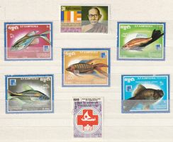 1984 - 1988  Cambodge (R.P. Kampuchea)