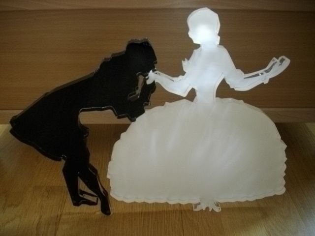 Tutte le decorazioni: Geschenk zur Hochzeit aus Acrylglas - Plexiglas – Nuovo (secondo la descrizione) da Niederbipp venduto da floorballrexi 4
