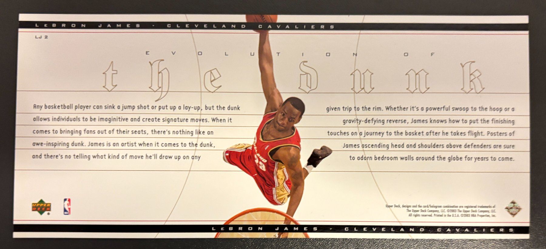 Nba Carte collezionabili: Lebron James RC 2003 Upper Deck Box Rookie Set Large Cards – Nuovo (secondo la descrizione) da Muri b. Bern venduto da winningloser 2