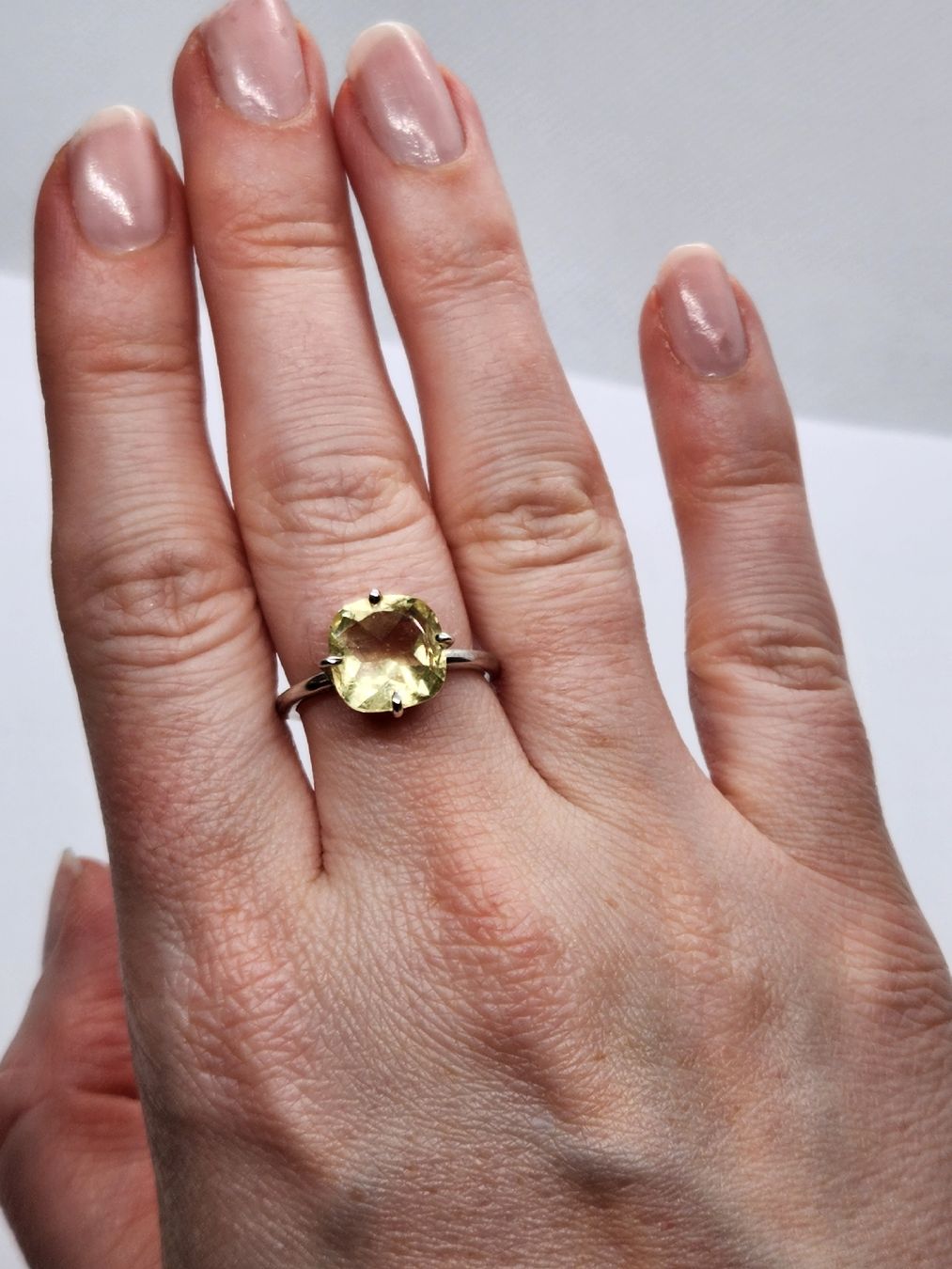 Anelli: Peridot Silberring 925 grün, Grösse 53 – Usato da St. Gallen venduto da GIULESGG 3