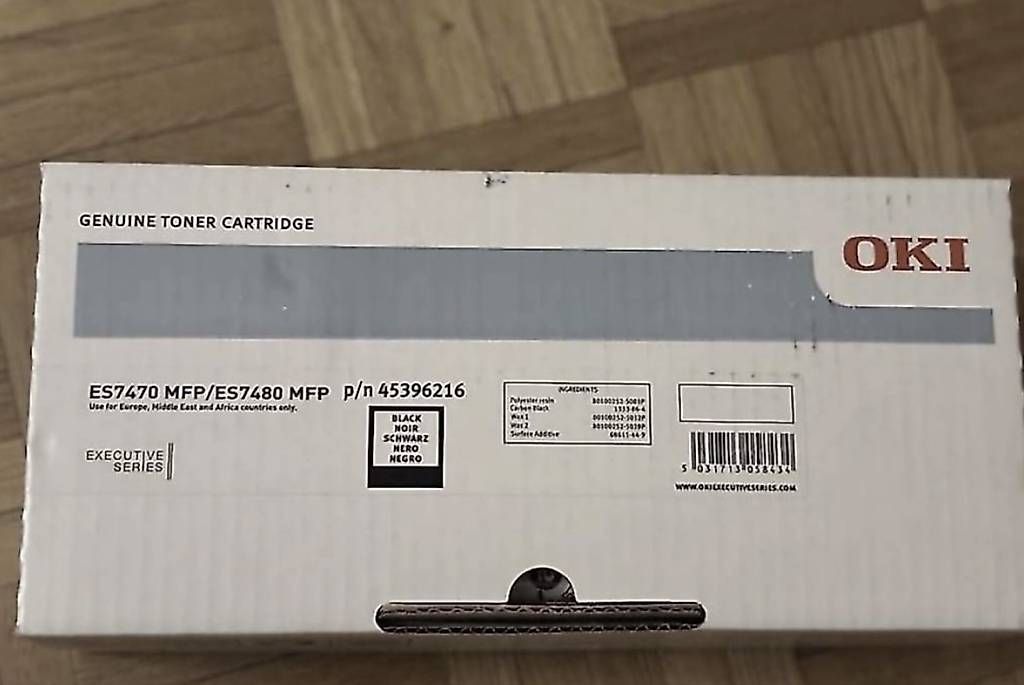Cartucce per stampanti & toner: Cartouche/Toner OKI 45396216 Noir – Usato da Montreux venduto da Polett