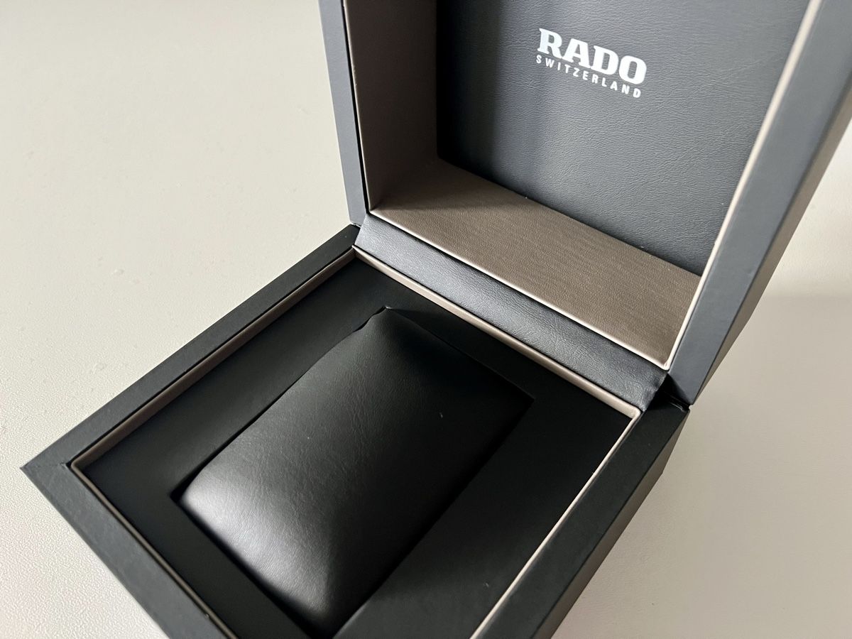 Rado Uhren: RADO current standard black watch box, 2020’s – Neu und originalverpackt aus Mont-sur-Lausanne von vmi_ym5l 2