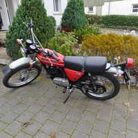 Oldtimer Kawasaki KE125 in einzigartigem Originalzustand