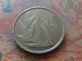 BELGIQUE  20  Francs  1981