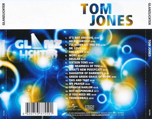 CD: CD Tom Jones - Glanzlichter (2012) – Usato da Möriken AG venduto da mineralia 1