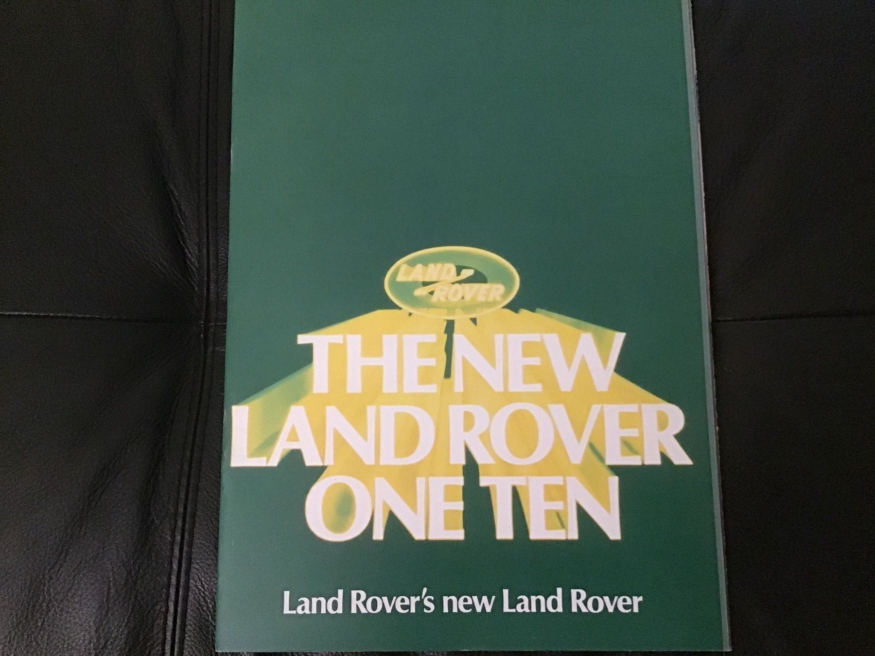 Land Rover Documenti: Land Rover 110 Verkaufsprospekt – Usato da Scherzingen venduto da Starseller62