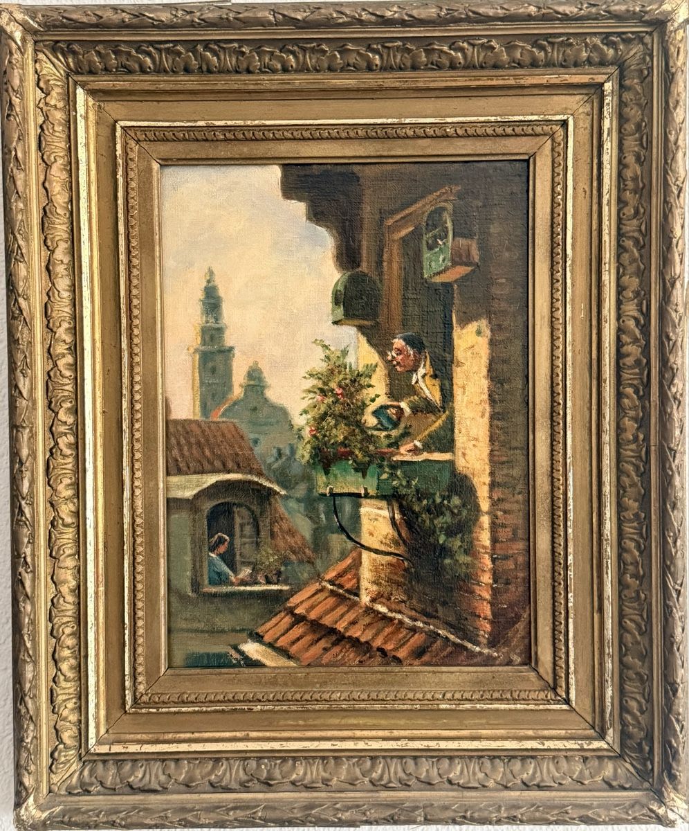 Dipinti: Ölgemalde 50x42cm – Usato da Solothurn venduto da NUVICO 1