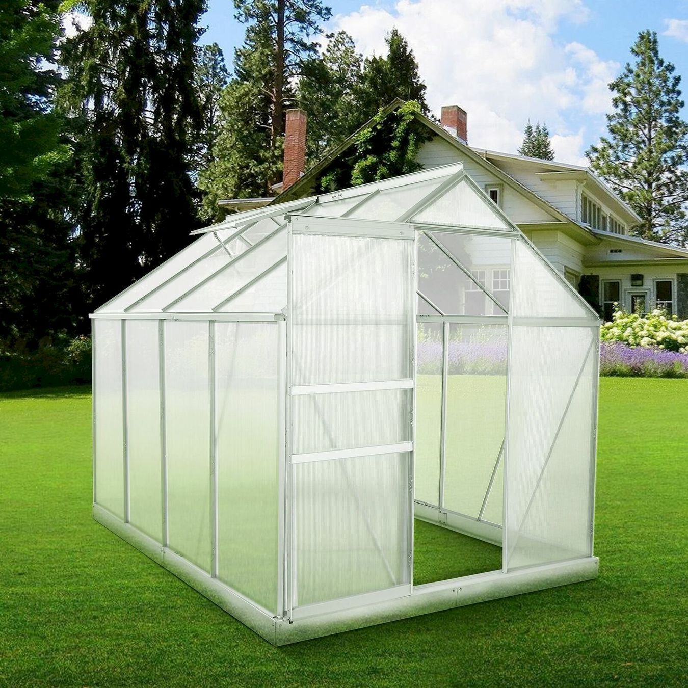 Casette da giardino & serre: Zelsius Aluminium Gewächshaus 4,75 m2 – Nuovo e nell'imballaggio originale da Bottighofen venduto da zaap 2