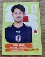 Panini Sticker FIFA WM 2080 Kaishu Sano JPN8