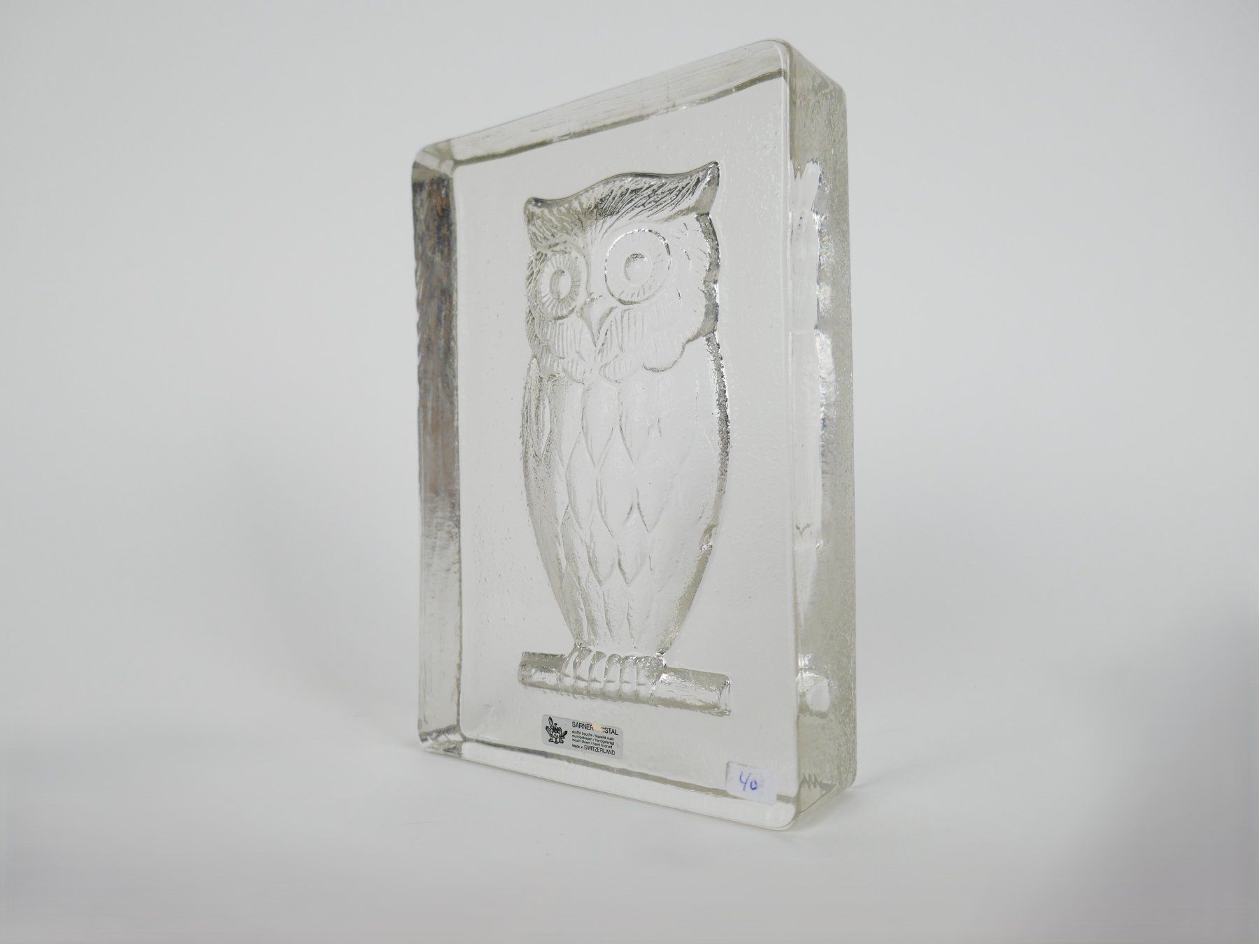 Altro in Decorazioni & Accessori: Eulen Buchstütze Glas – Usato da Urtenen-Schönbühl venduto da Restwert_Schoenbuehl 3