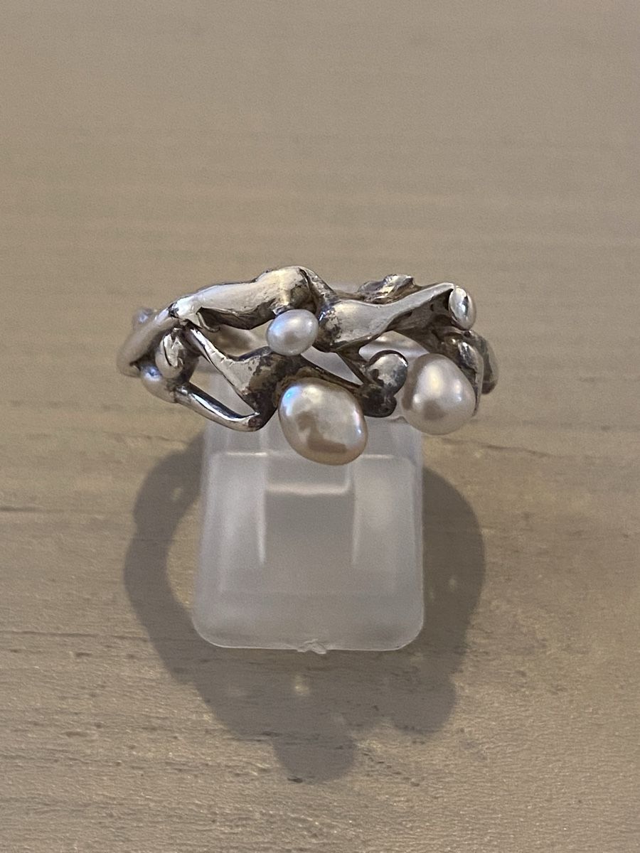 Ringe: Aussergewöhnliche Damenring Sterlingsilber  – Gebraucht aus Birr von Vintage-Liebhaber 2