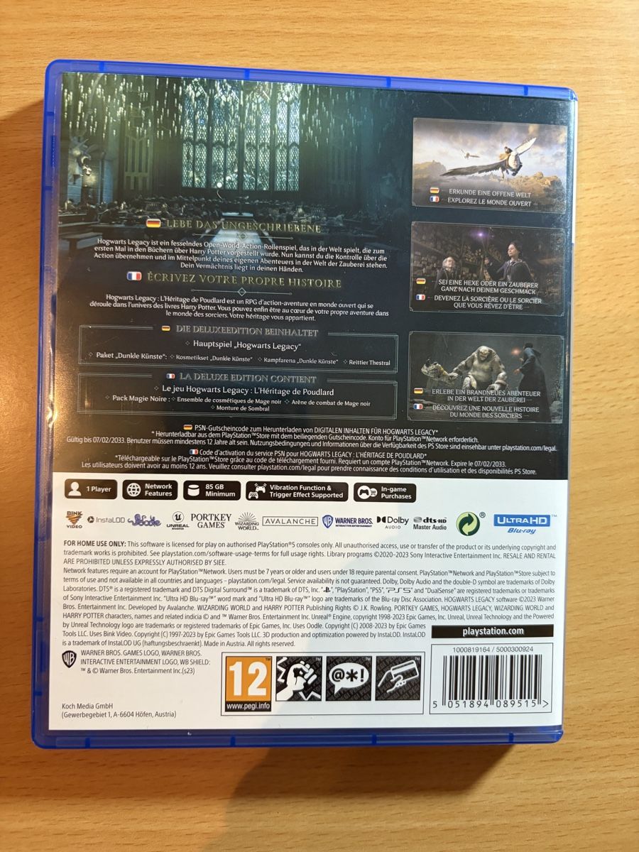 Sony Spiele: Hogwarts Legacy - PS5 – Neu (gemäss Beschreibung) aus St-Imier von Kpitalist 1