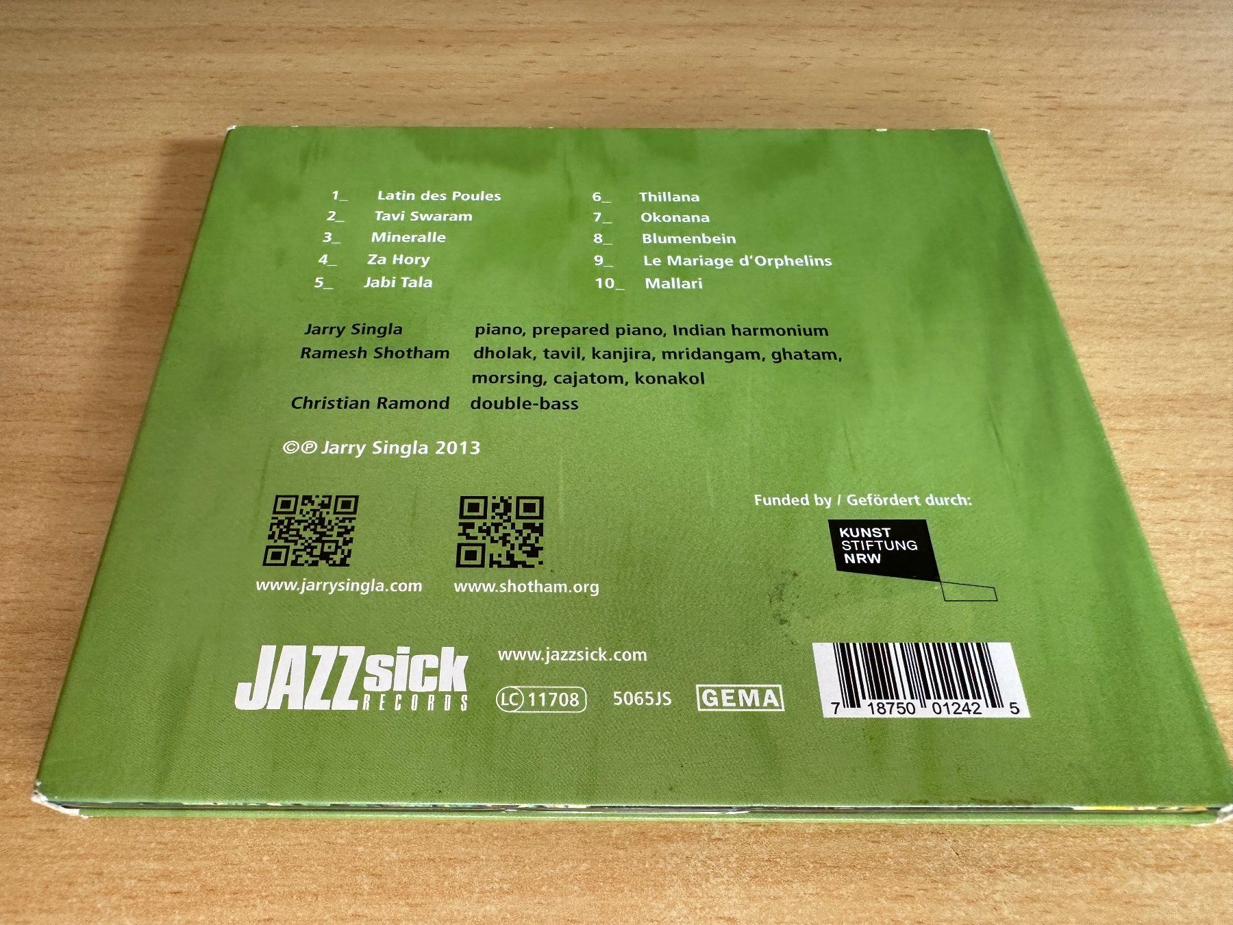 CD: Eastern Flowers, Jarry Singla, Ramesh Shotham - Mineralle – Usato da Rikon im Tösstal venduto da Alpenmutz 1