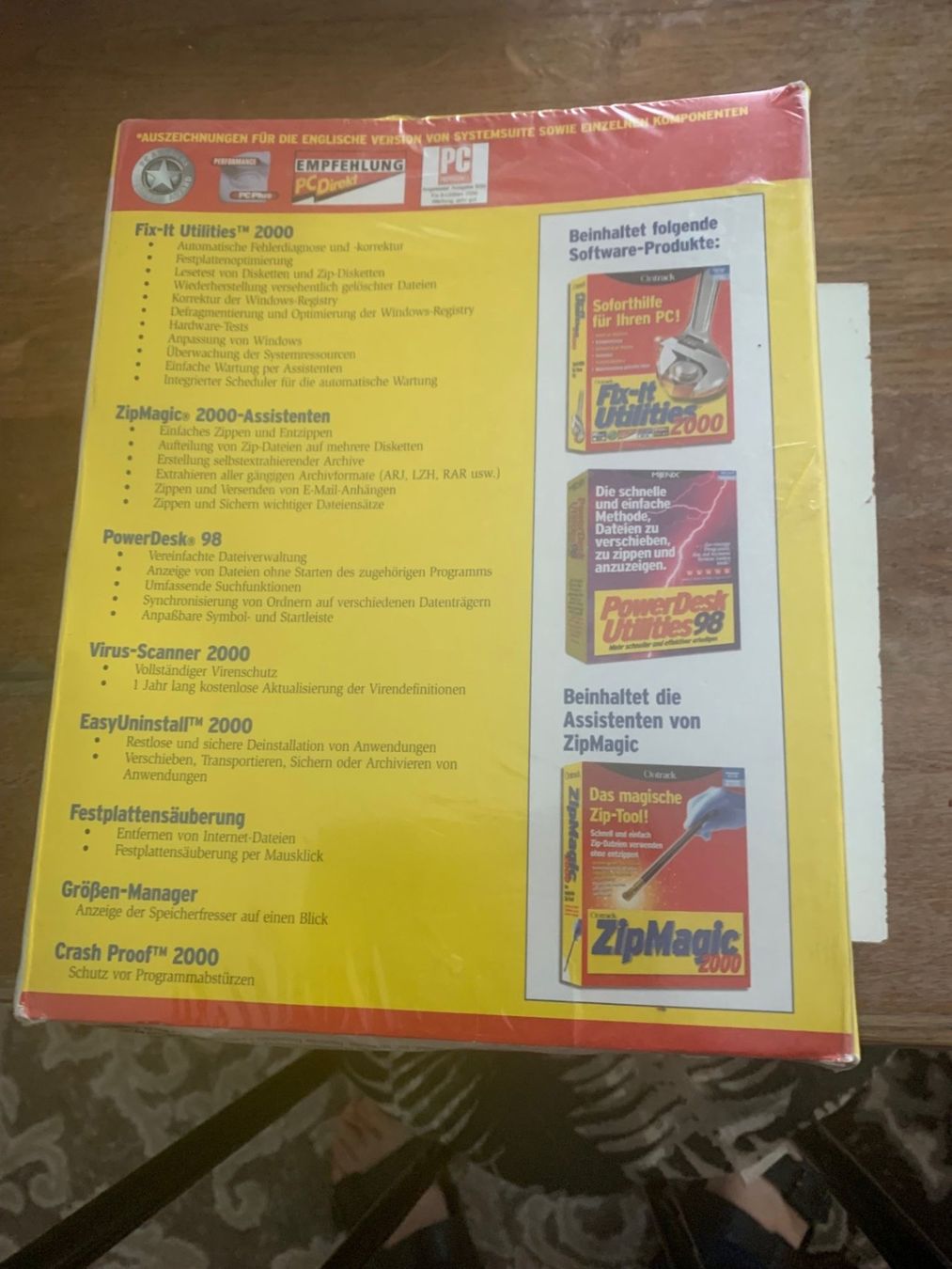Software: Ontrack SystemSuitefor Windows 95/98 and Windows NT/2000 – Neu und originalverpackt aus Emmen von newcar4you 1