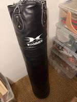 Boxsack Leder HAMMER schwarz guter Zustand