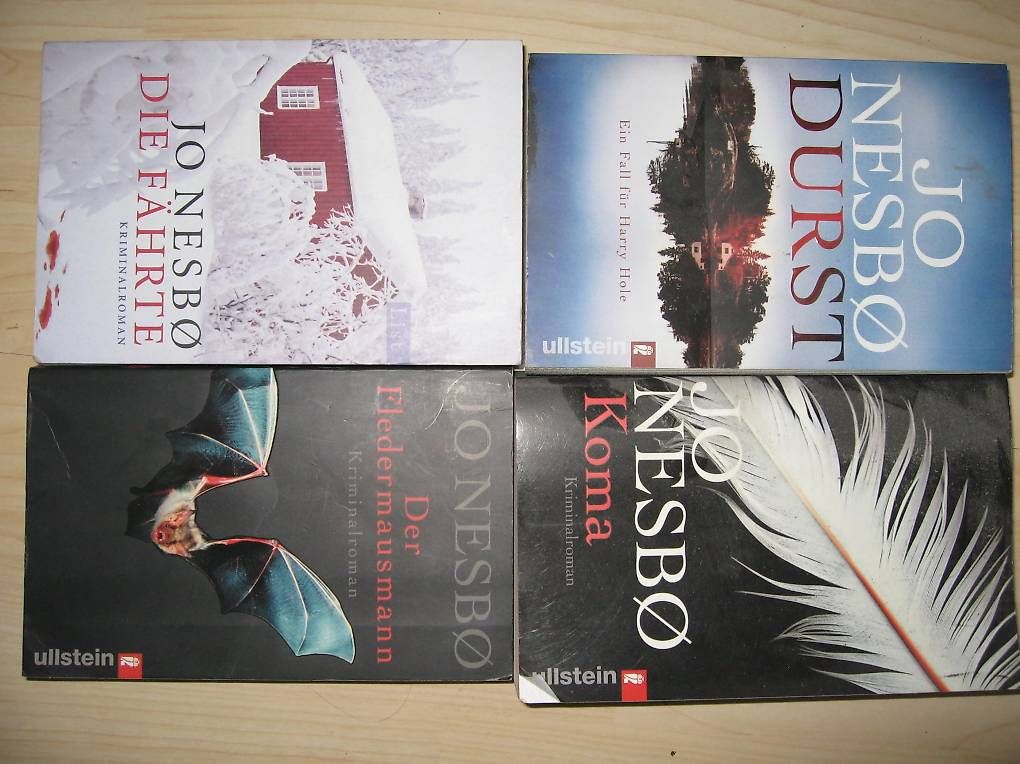 Libri: 4 x Thriller Jo Nesbo – Usato da Zürich venduto da Biker612