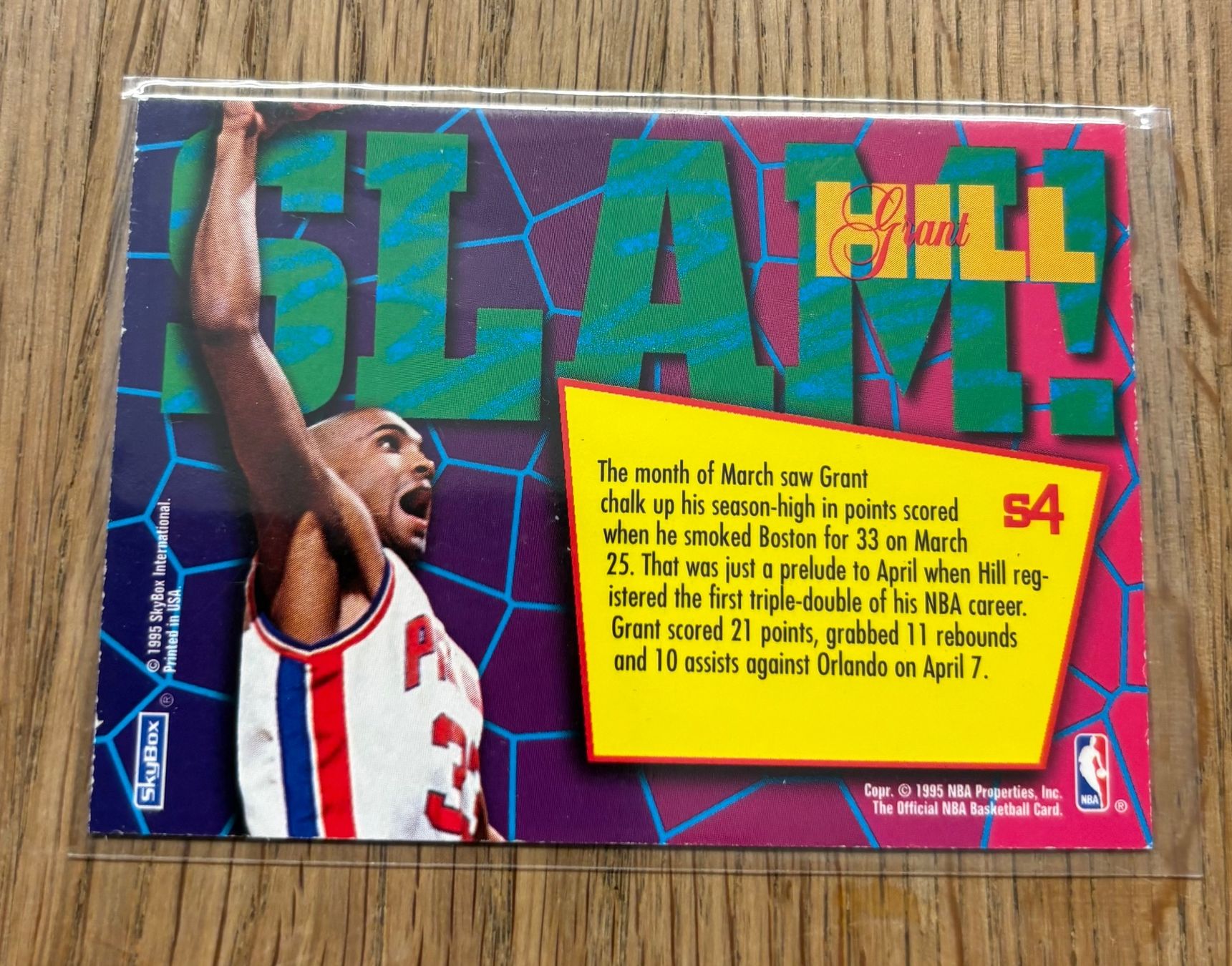 Nba Carte collezionabili: NBA Grant Hill Hoops Slam Card – Nuovo (secondo la descrizione) da Muttenz venduto da joba23 1