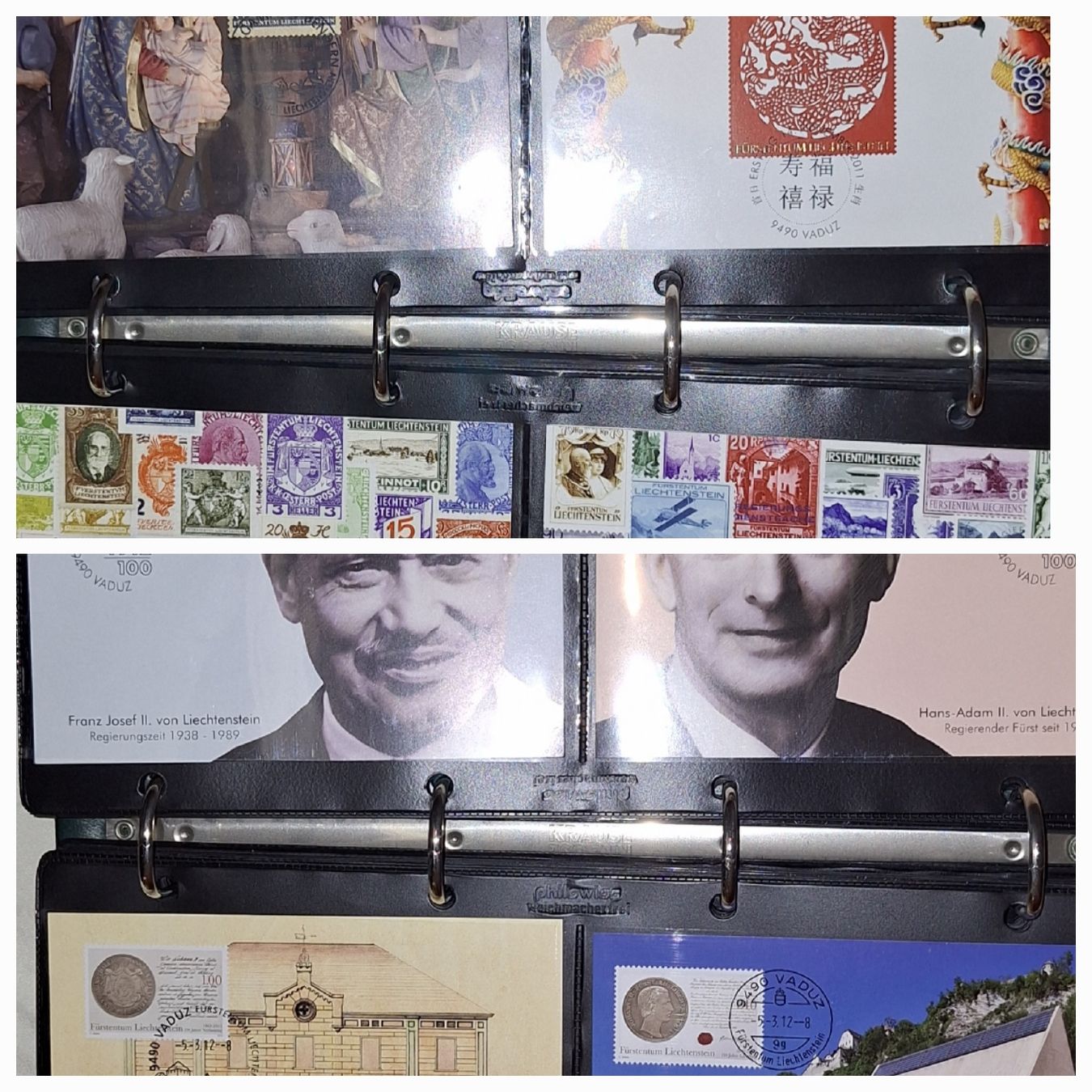Alle Briefmarken: 159 Maximumkarten Liechtenstein 2010 - 2014  – Gebraucht aus Balgach von SIMEON27 3