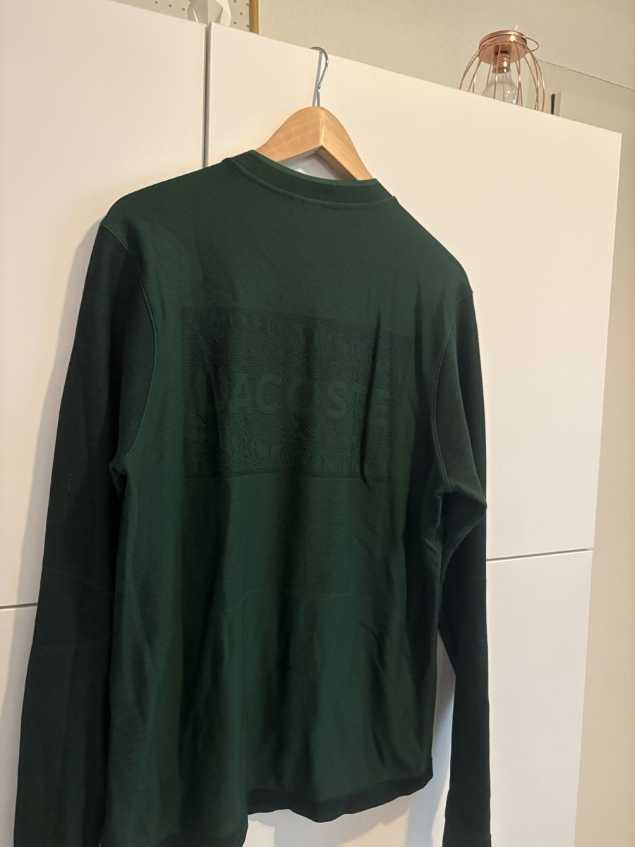 Lacoste Maglioni & Felpe: Pull sport Lacoste vert  – Usato da Pully venduto da kaba07 5