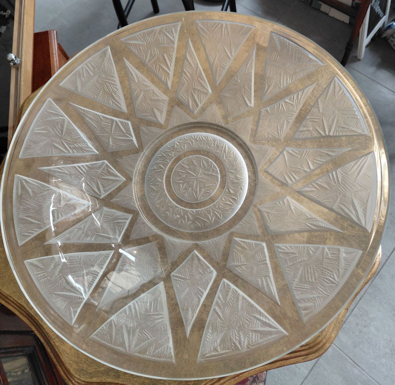 Ciotole: Grosse Art Deco Glasschale – Usato da Zürich venduto da Rosys 6