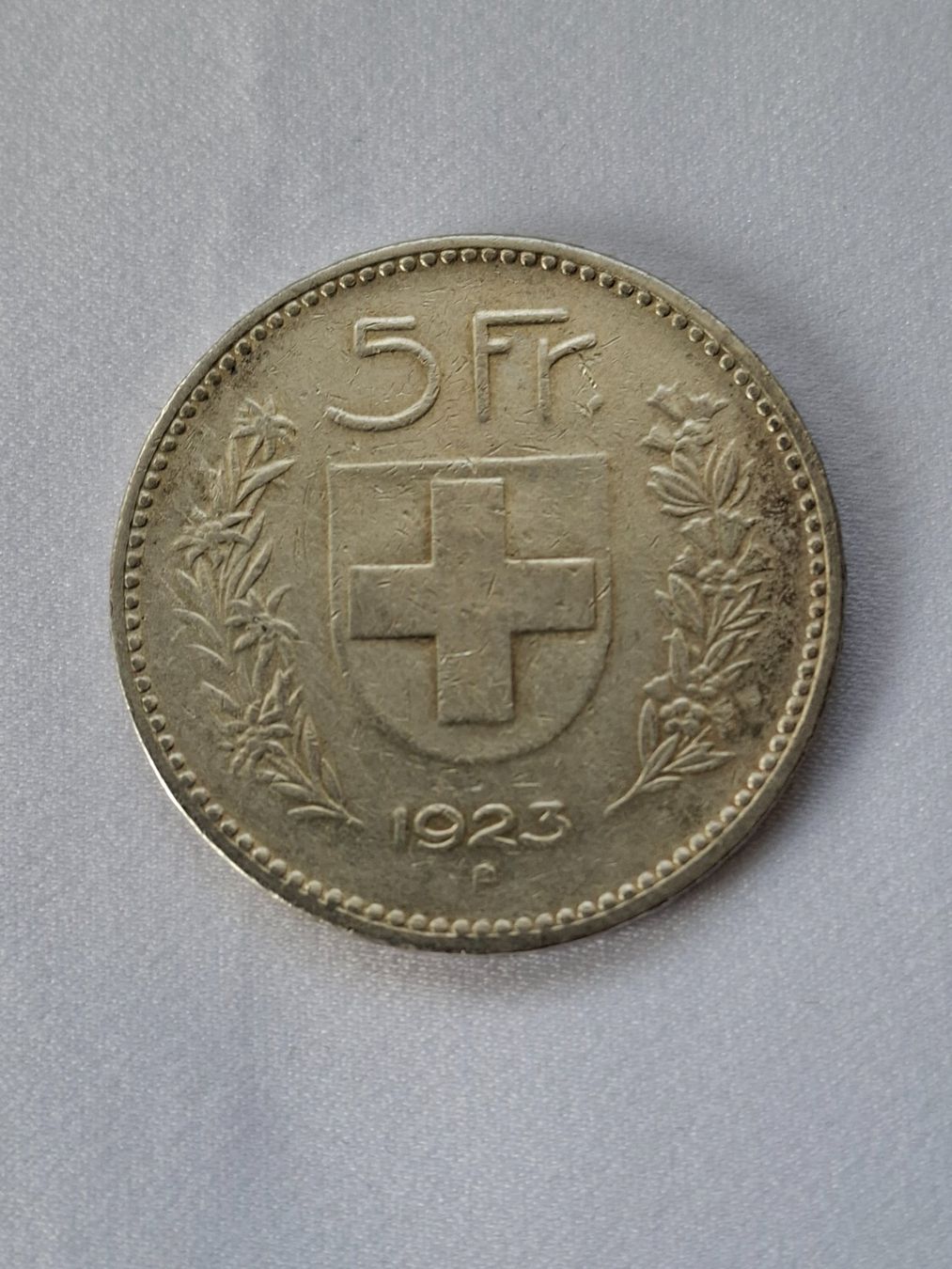 Toutes les monnaies: 5 Franken 1923 Schweiz – D'occasion à Dällikon par Toyfan 3