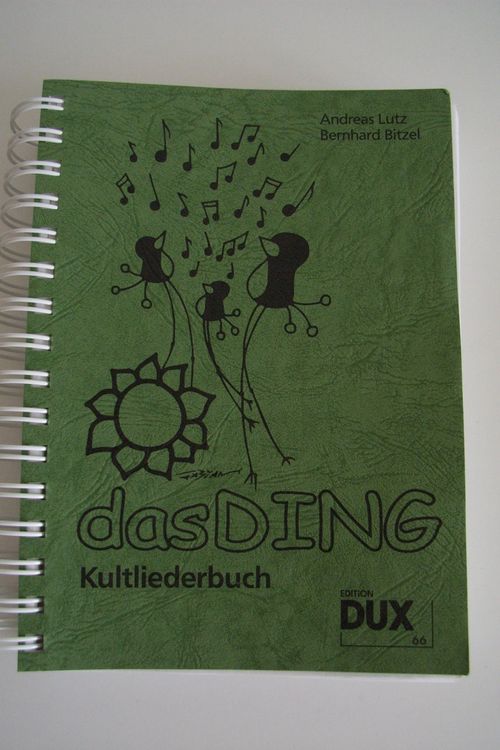 KULTLIEDERBUCH DAS DING UEBER 400 SONGS A. LUTZ + B. BITZEL | Kaufen ...