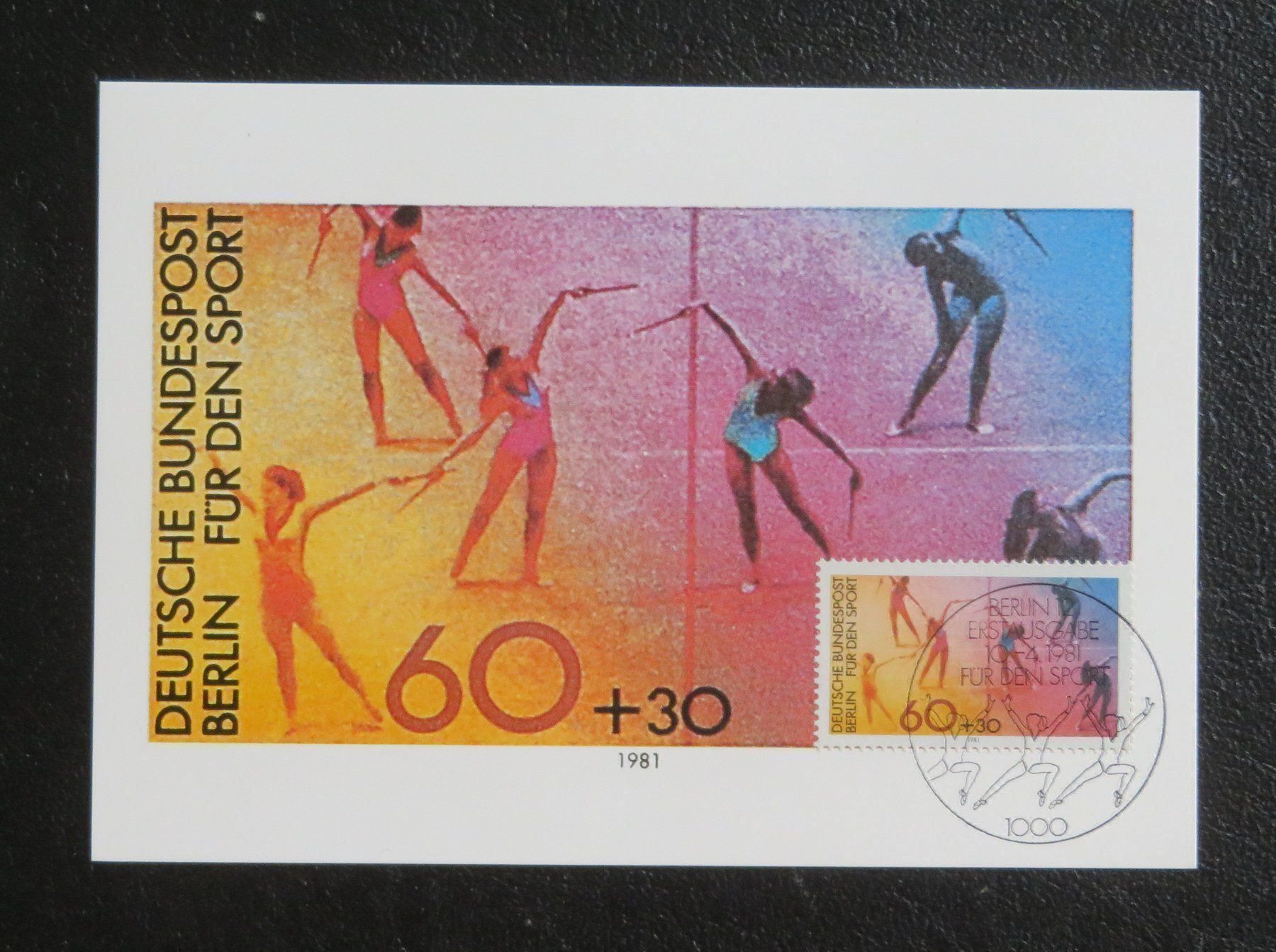 Tutti i francobolli: Maximumkarten "für den Sport" 1981 – Nuovo (secondo la descrizione) da Lachen SZ venduto da peace0 1