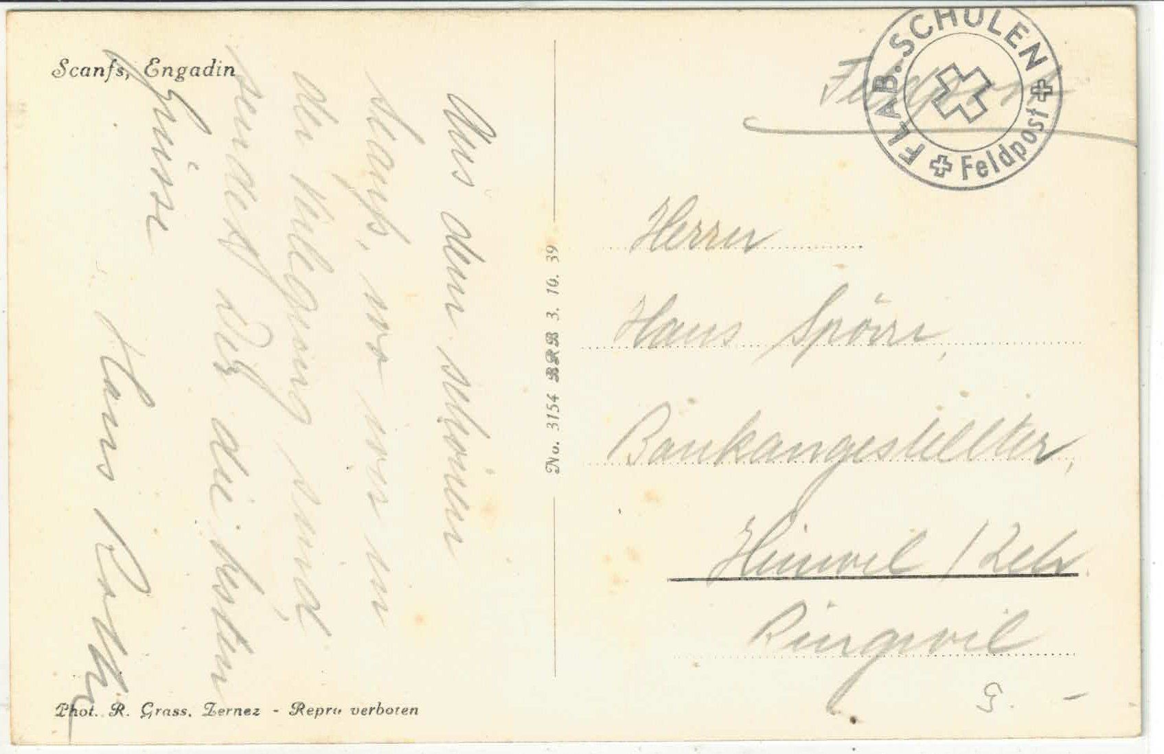 Cartes postales: Scanfs - Generalansicht im Winter – D'occasion à Ettingen par Kartenplanet 1