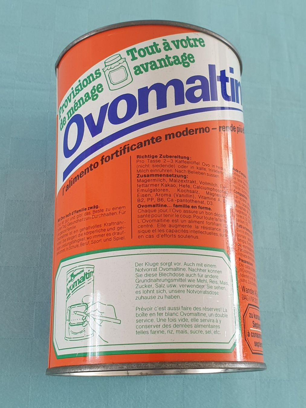 Barattoli: Vintage Blechdose Ovomaltine – Usato da Mörschwil venduto da spirspi 1