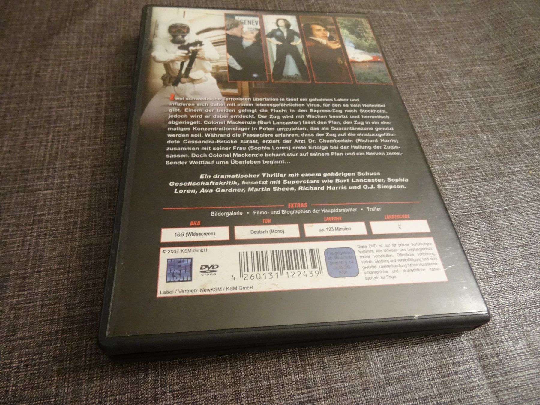 Tutti i DVDs: DVD Film The Cassandra Crossing – Usato da Olten venduto da Disc-Verkauf 2