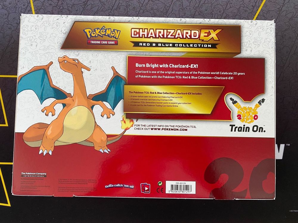 Pokemon Generations 20th Charizard EX Box (Neu und originalverpackt) in ...