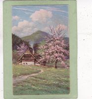 Kitsch Landschaft Frühlingszauber 1935