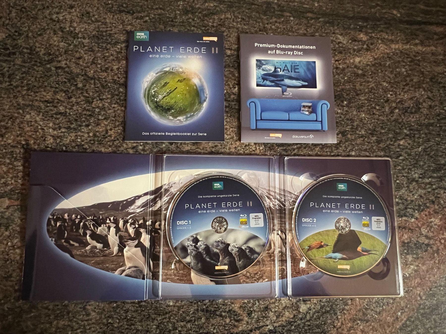 Alle DVDs: Planet Erde II - BBC Blu-ray Box - Dokumentation – Gebraucht aus Altstätten SG von sheamus 5