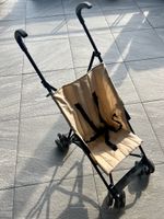 Kinderwagen leicht faltbar beige gebraucht