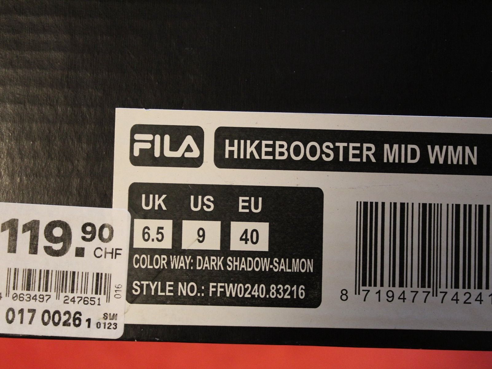 Fila Damenschuhe: NEU *** Fila Wanderschuh 40 *** NEU – Neu und originalverpackt aus Walliswil-Nbipp von Speer516 6