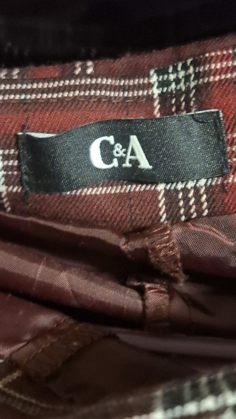 C&A Gonne: Jupe C&A écossaise rouge taille 36 bon état – Nuovo (secondo la descrizione) da Meyrin venduto da Maribel81 1