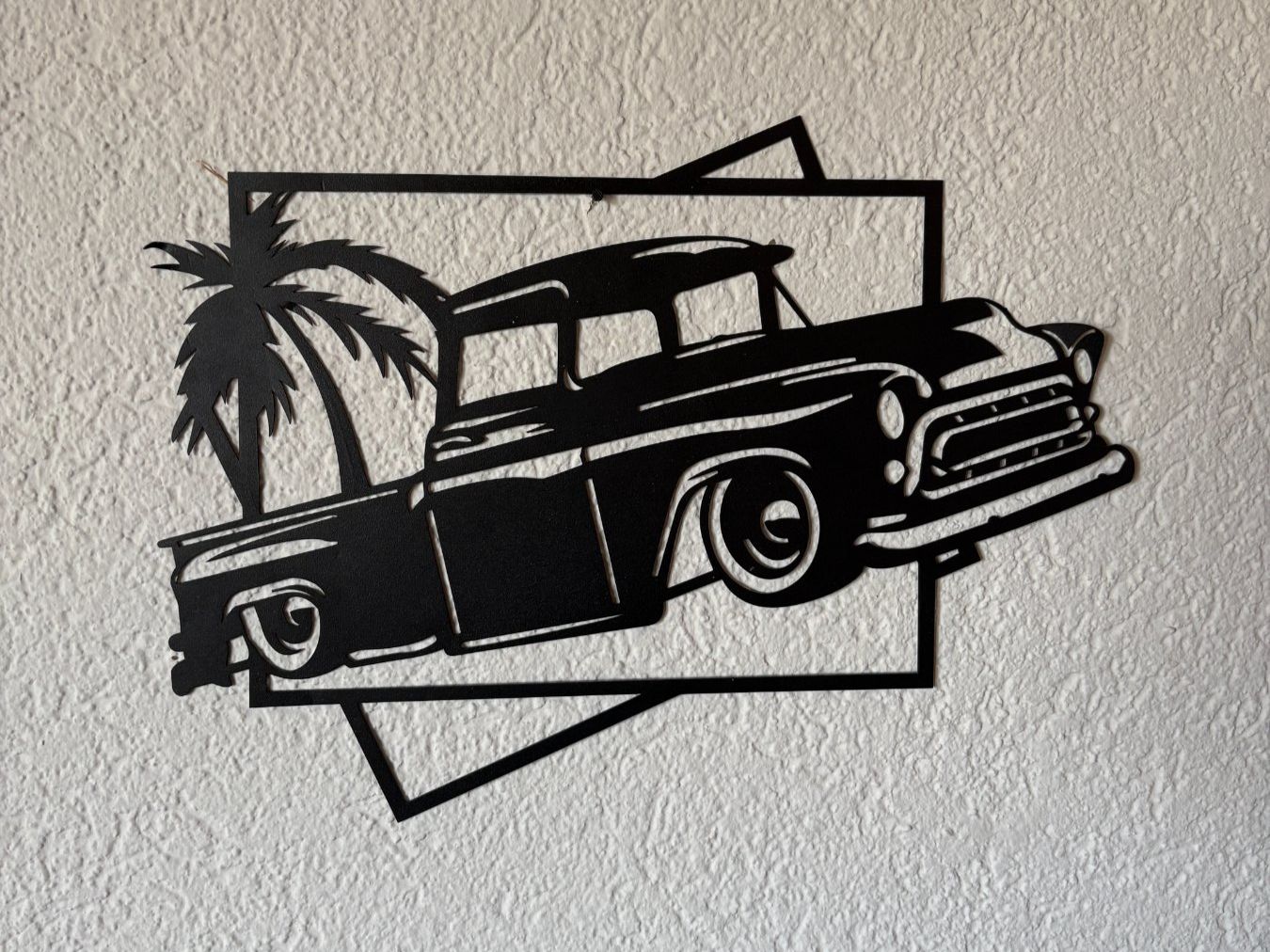 Posters & Illustrations: Auto Silhouette Metall Chevrolet Pick-Up – Neuf (Voir description) à Wetzikon ZH par Boldeagle01