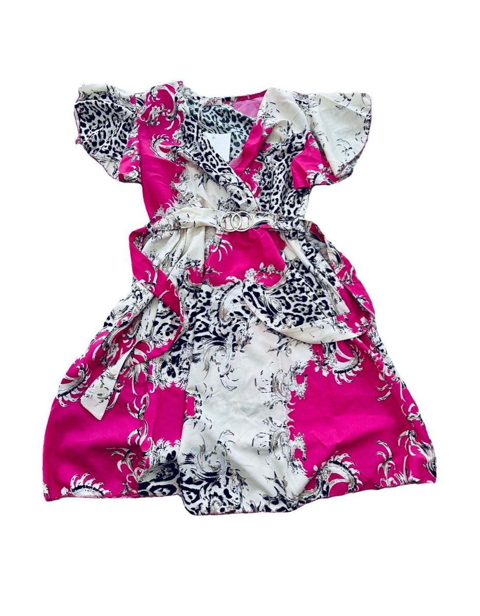 Kleider: NEUES AUFFÄLLIGES KLEID MIT ANIMALPRINT & GÜRTEL – Neu und originalverpackt aus Schaffhausen von rot_yyy7