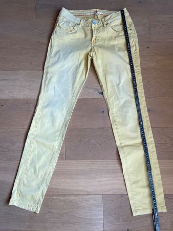 Buena Vista Damen Jeans SOPHIE Gelb W27/28 Gr. S Slim Fit